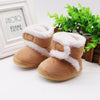 WEIXINBUY winter baby boys girls shoes russia winter infants warm shoes Faux fur girls baby booties Leather boy baby boots