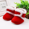 WEIXINBUY winter baby boys girls shoes russia winter infants warm shoes Faux fur girls baby booties Leather boy baby boots