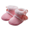 WEIXINBUY winter baby boys girls shoes russia winter infants warm shoes Faux fur girls baby booties Leather boy baby boots