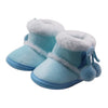 WEIXINBUY winter baby boys girls shoes russia winter infants warm shoes Faux fur girls baby booties Leather boy baby boots