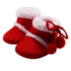 WEIXINBUY winter baby boys girls shoes russia winter infants warm shoes Faux fur girls baby booties Leather boy baby boots