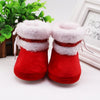 WEIXINBUY winter baby boys girls shoes russia winter infants warm shoes Faux fur girls baby booties Leather boy baby boots