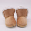WEIXINBUY winter baby boys girls shoes russia winter infants warm shoes Faux fur girls baby booties Leather boy baby boots