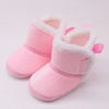 WEIXINBUY winter baby boys girls shoes russia winter infants warm shoes Faux fur girls baby booties Leather boy baby boots