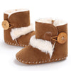 Baby Girl Boy Snow Boots Winter Half Boots Infant Kids New Soft Bottom Shoes
